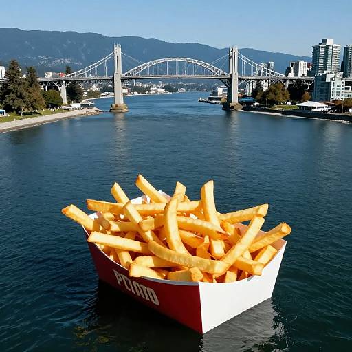 Walter White at Lions Gate Bridge