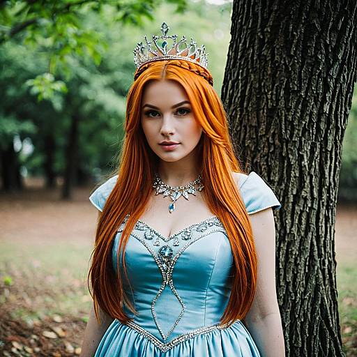 Enchanting God Cosplay in Nature
