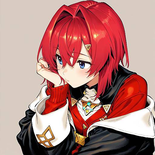 Illustration of Ange katrina (1st costume), nijisanji in the style of Kotteri