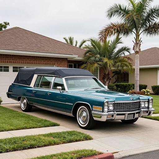 1975 Cadillac Fleetwood Hearse Elegance