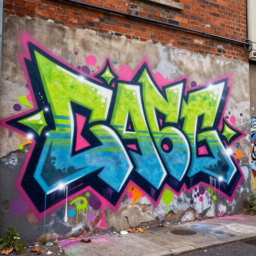 Futuristic-Traditional Graffiti Art Maker