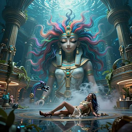 Mystical Otherworldly Ancient Resort