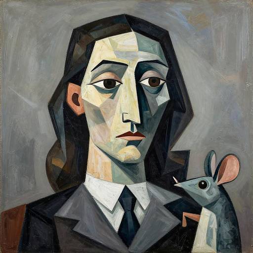 Cubist Portrait of Henri Poincare