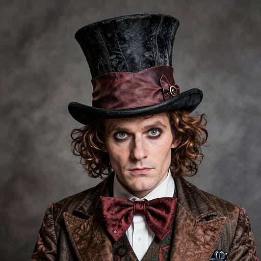 Mad Hatter with Top Hat Costume