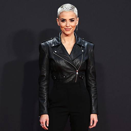 Non-Binary Avant-Garde Fashion Portrait