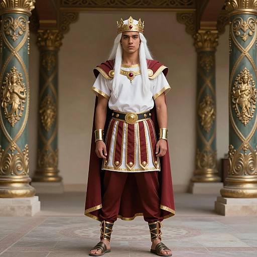 Regal Fusion: Modern Emperor Cosplay