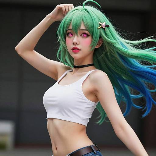 Photorealistic 8K Wallpaper of a Girl