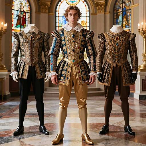 Renaissance-Inspired DnD Noble Attire