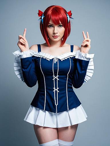 Cosplay photo of ange katrina (1st costume). Costume clothes