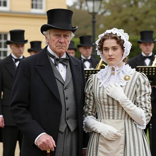 Victorian Elegance: A Timeless Encounter