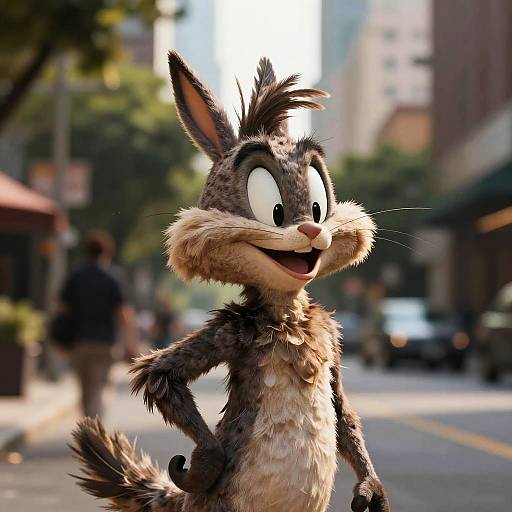 Realistic Looney Tunes in Modern Setting