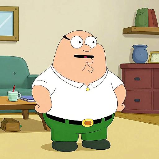 Peter Griffin Animated Character Model