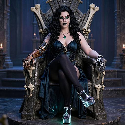 Taylor Hebert as Necromancer in Castle