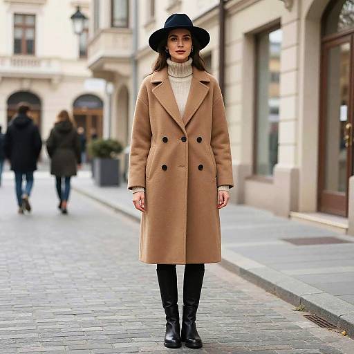 European Winter Woman Street Style