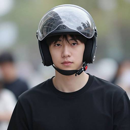 Realistic Portrait of Casual Male