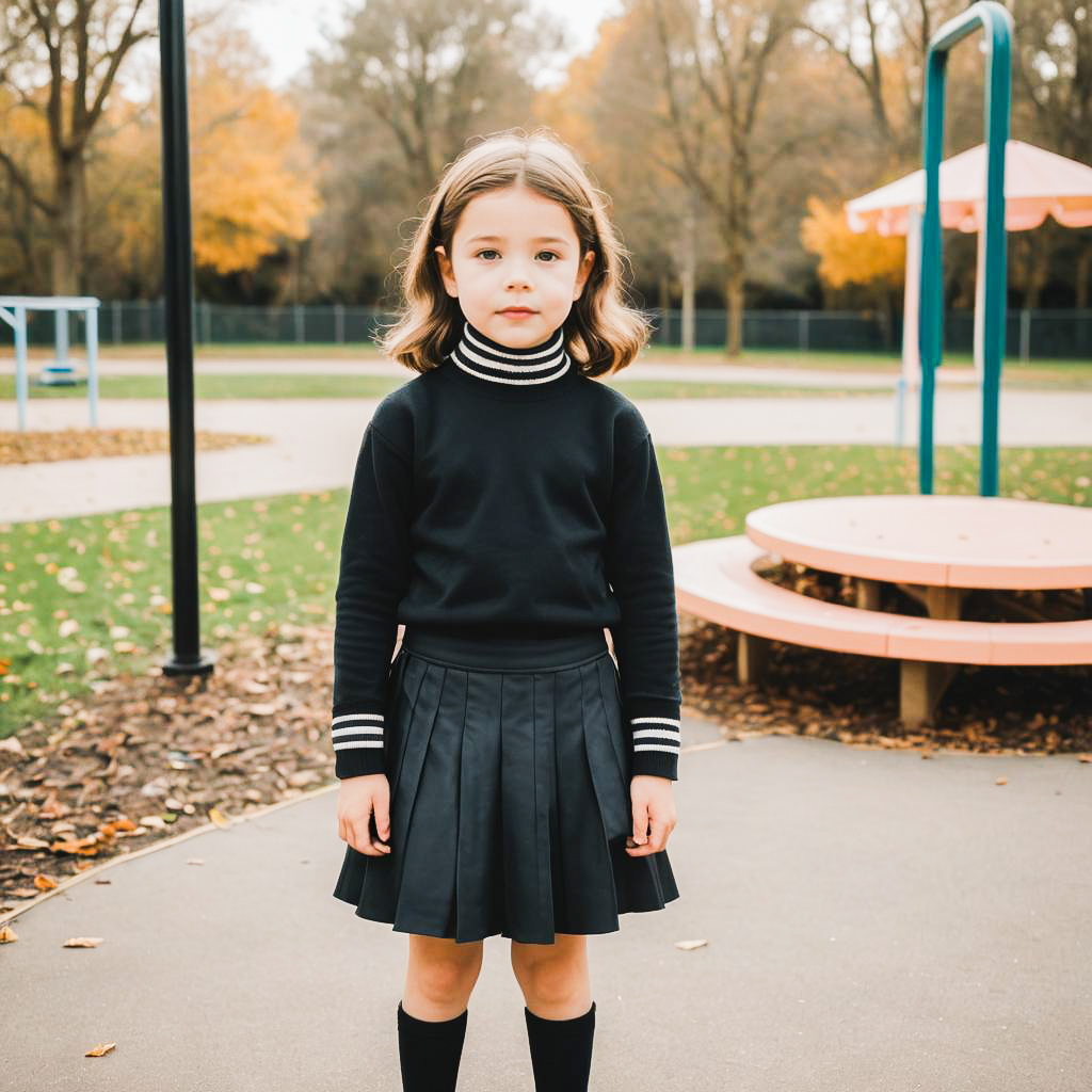 Playful Pastel Outfit in the Park