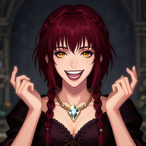 Gothic Healer in High Fantasy RPG