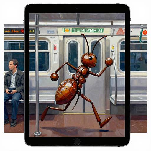 Running iPad Pro in NYC Subway