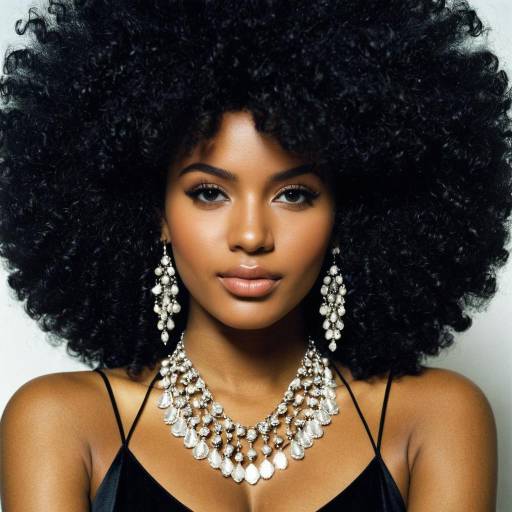 Vibrant Afro Disco Girl Costume Concept