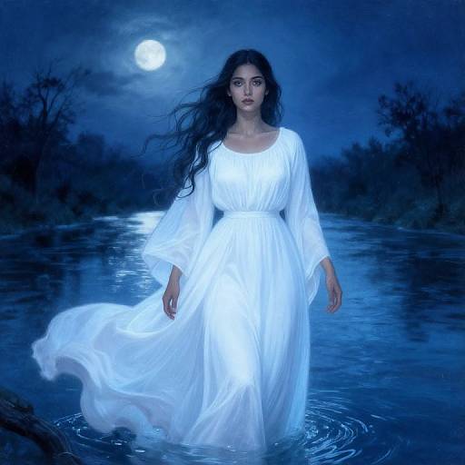 Haunting La Llorona by Moonlit River