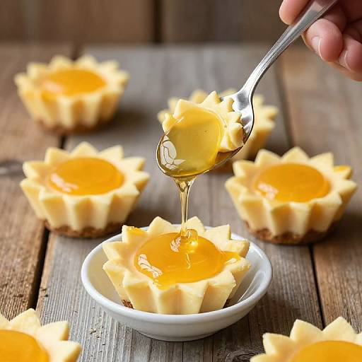 Golden Maple Syrup Cheesecake Cups