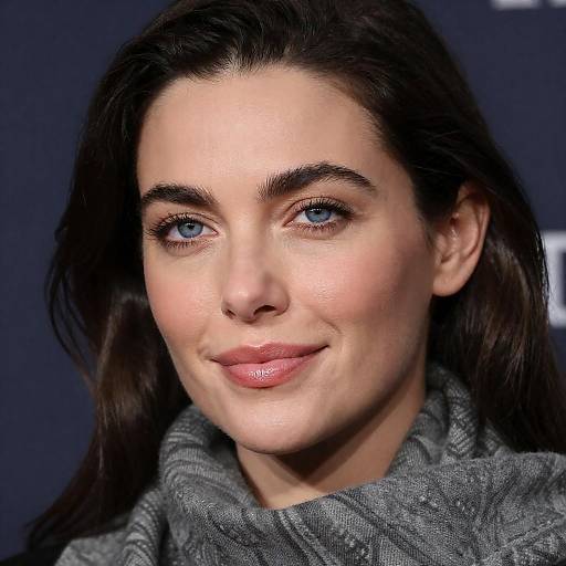 Elegant Close-Up Portrait of a Woman