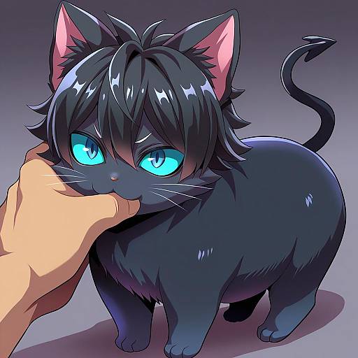 Illustration of Grim (twisted wonderland), twisted wonderland in the style of Konno tohiro