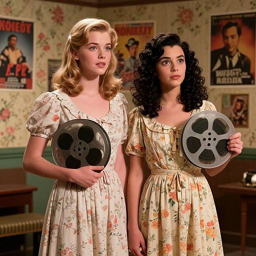 Vintage Hollywood Teen Friends Costume