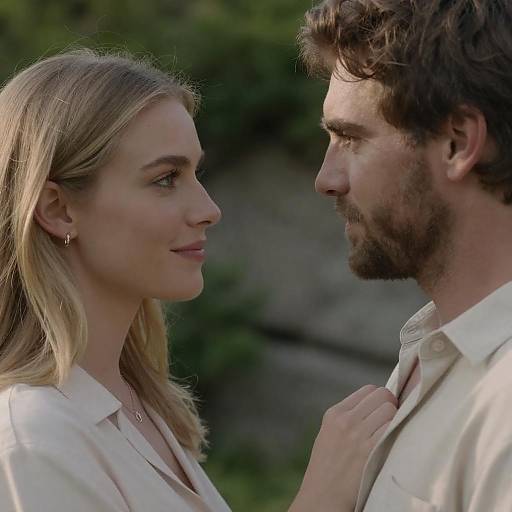 Intimate Outdoor Portrait of Couple