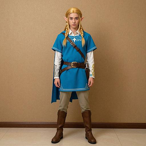 Realistic Link-Inspired Elf Portrait