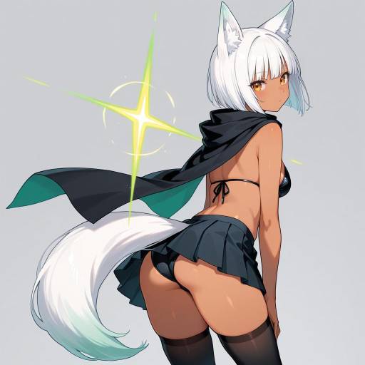 Resolute Fox Girl with Energy Bow Resolute Fox Girl with Energy Bow