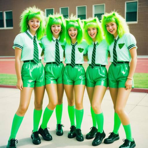 1980s High School Friends with a Twist