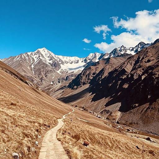 Stunning Mountain Valley Landscape