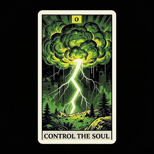 Control The Soul Tarot Card Illustration
