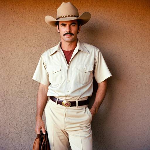 1980s Western Cosplay of Walt in Texas