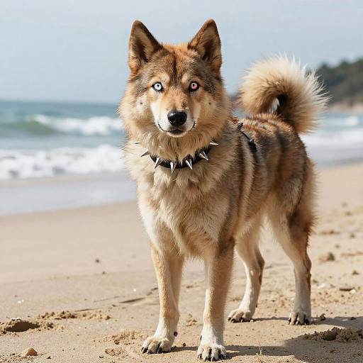 Realistic Portrait of Loona the Hellhound