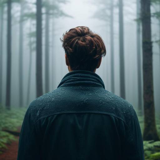 Calm Man in a Mysterious Forest Calm Man in a Mysterious Forest
