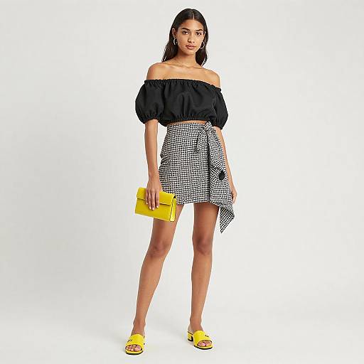 Trendy Young Woman Portrait in Fashion