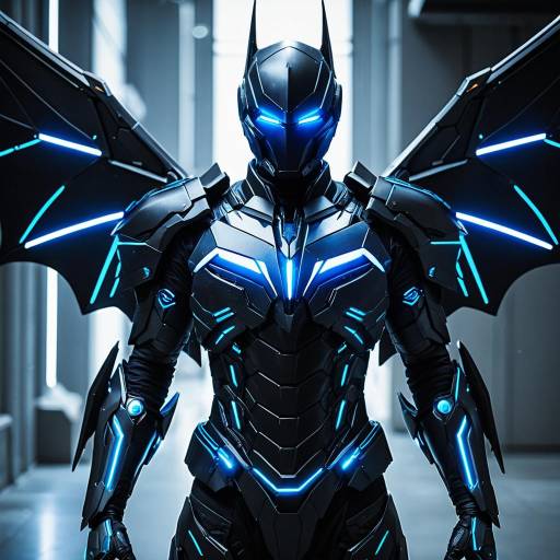 Futuristic Batwing Cosplay Costume Design