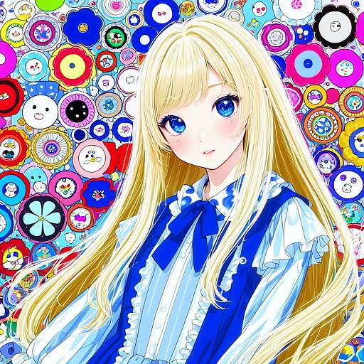 Illustration of Ana coppola, ichigo mashimaro in the style of Mamimi (mamamimi)