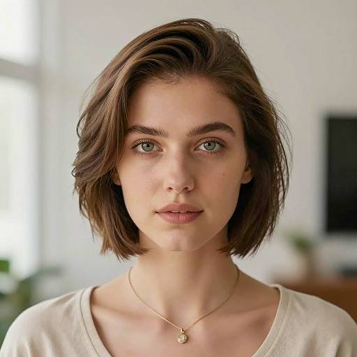 Photorealistic Portrait of Young Woman