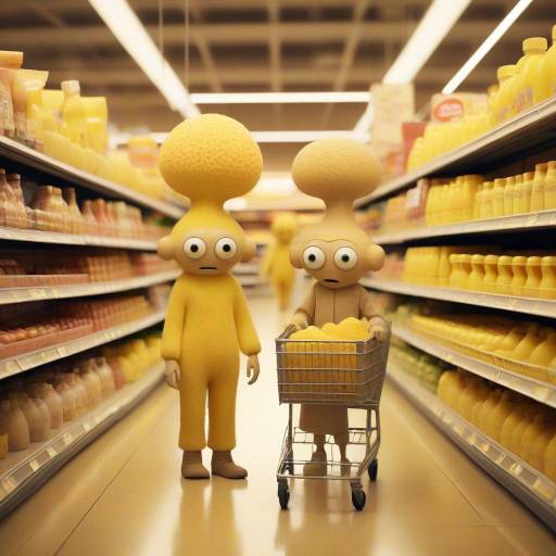 Whimsical Grocery Store Surrealism
