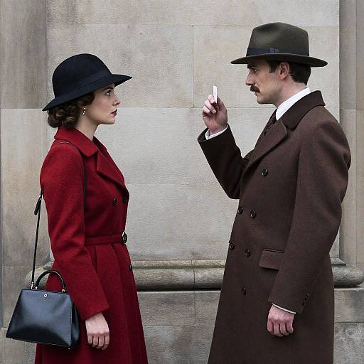 Two Figures in a Historical Context