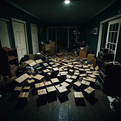 Gustave Doré Midcentury Night: Packed Room