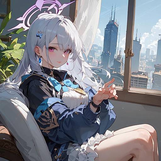 Azusa in Nighttime Cityscape