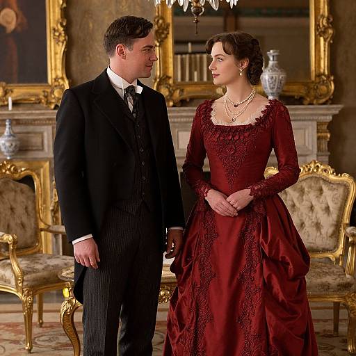 Vintage Elegance in Opulent Setting