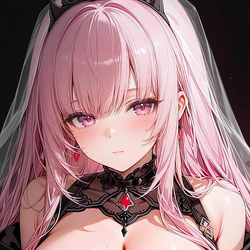 Illustration of Mori calliope (6th costume), hololive in the style of Silver (chenwen)