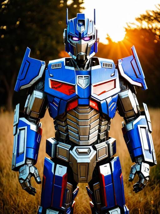 Realistic Optimus Prime Cosplay Photo