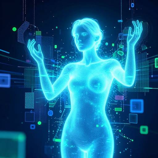 Ethereal AI Enhancing Image Resolution