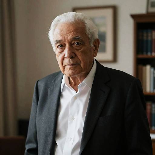 Portrait of a Serious Elderly Gentleman